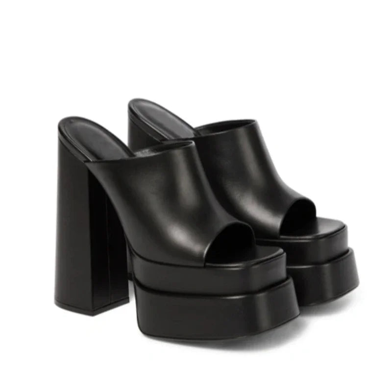 כפכפי פלטפורמה דגם קארין