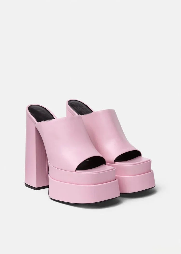 כפכפי פלטפורמה דגם קארין